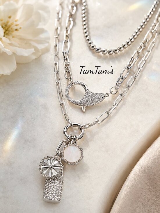 Park Lane Jewelry - Park Lane Silver Aspen Necklace